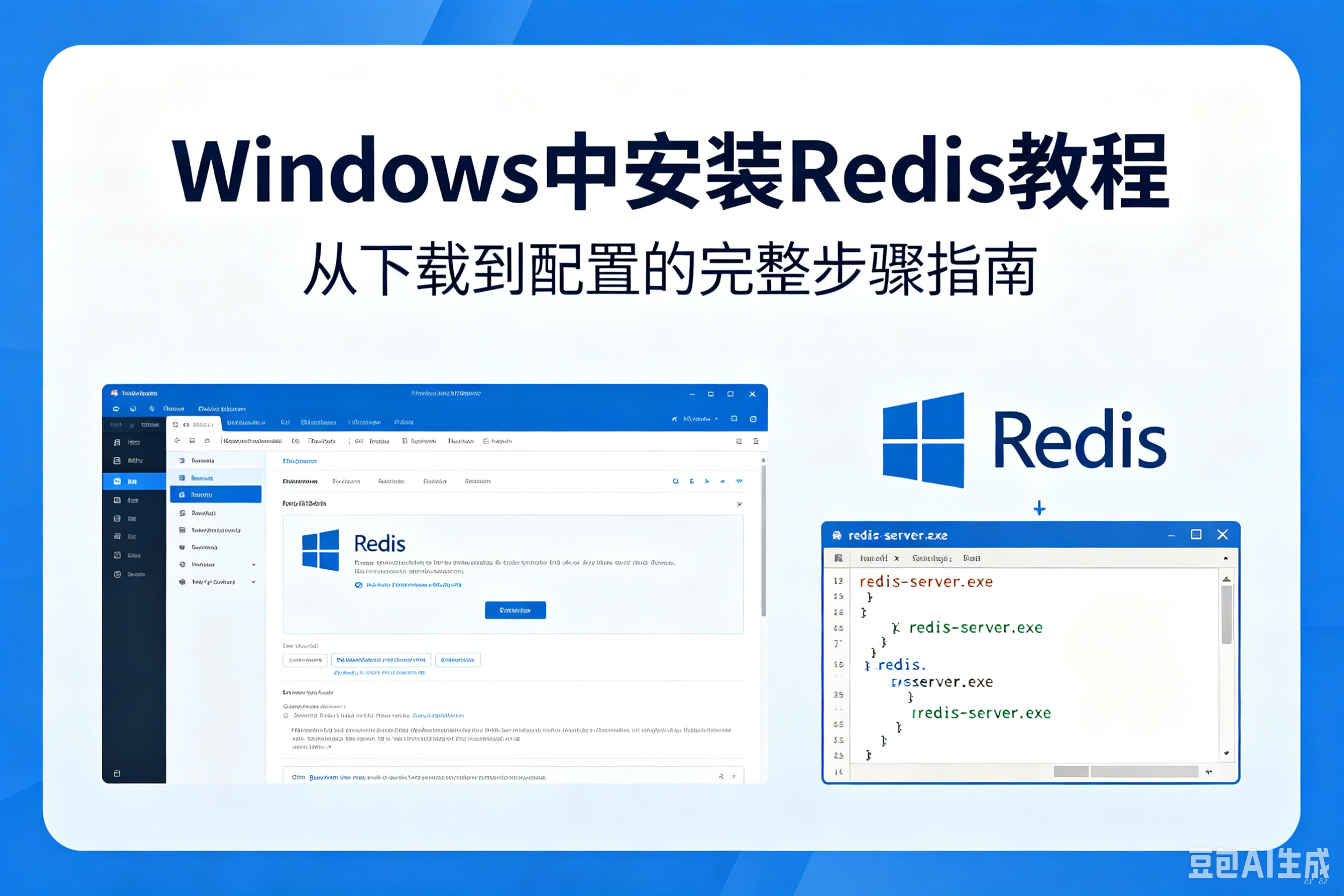 [Windows + Redis]Windows 部署安装 Redis 软件附注册 Windows 服务！-资源刺客